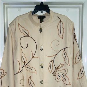 Plus Size Duster By Alex Kim, Midi Length